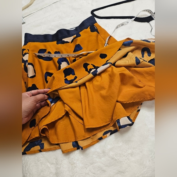 3.1 Phillip Lim x Target Animal Print High Waisted A Line Mini Skirt Mob Wife - Picture 9 of 10